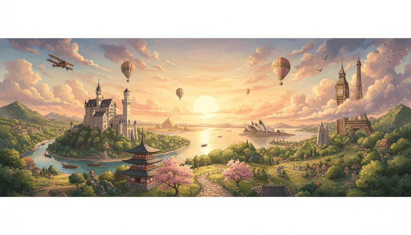 Discover Global travel destination